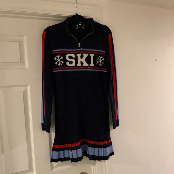 Ski Sweater Dress - Picture 1 of 4